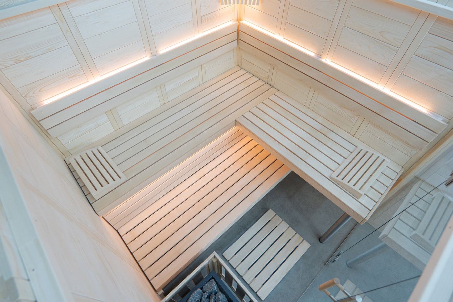 Saunakabine Harvia Alaska View