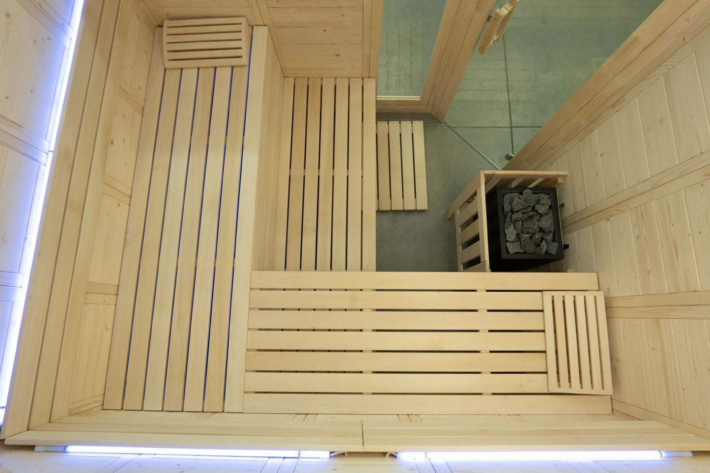 Saunakabine Harvia Komfort Corner