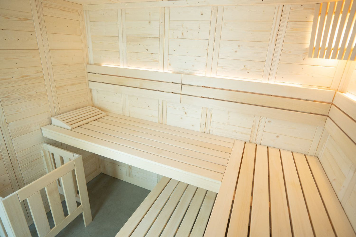 Saunakabine Harvia Komfort Corner