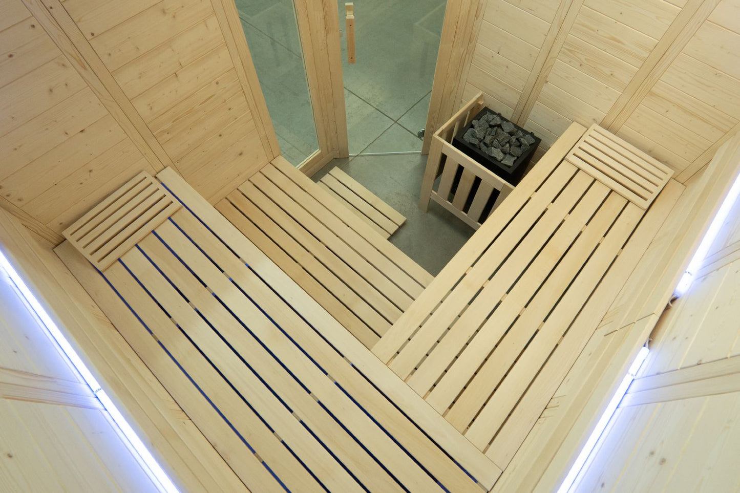 Saunakabine Harvia Komfort Corner