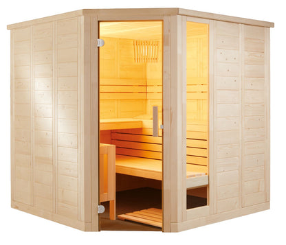 Saunakabine Harvia Komfort Corner
